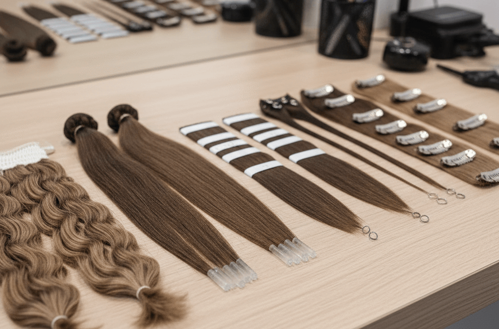 Welke soorten hairextensions zijn er?